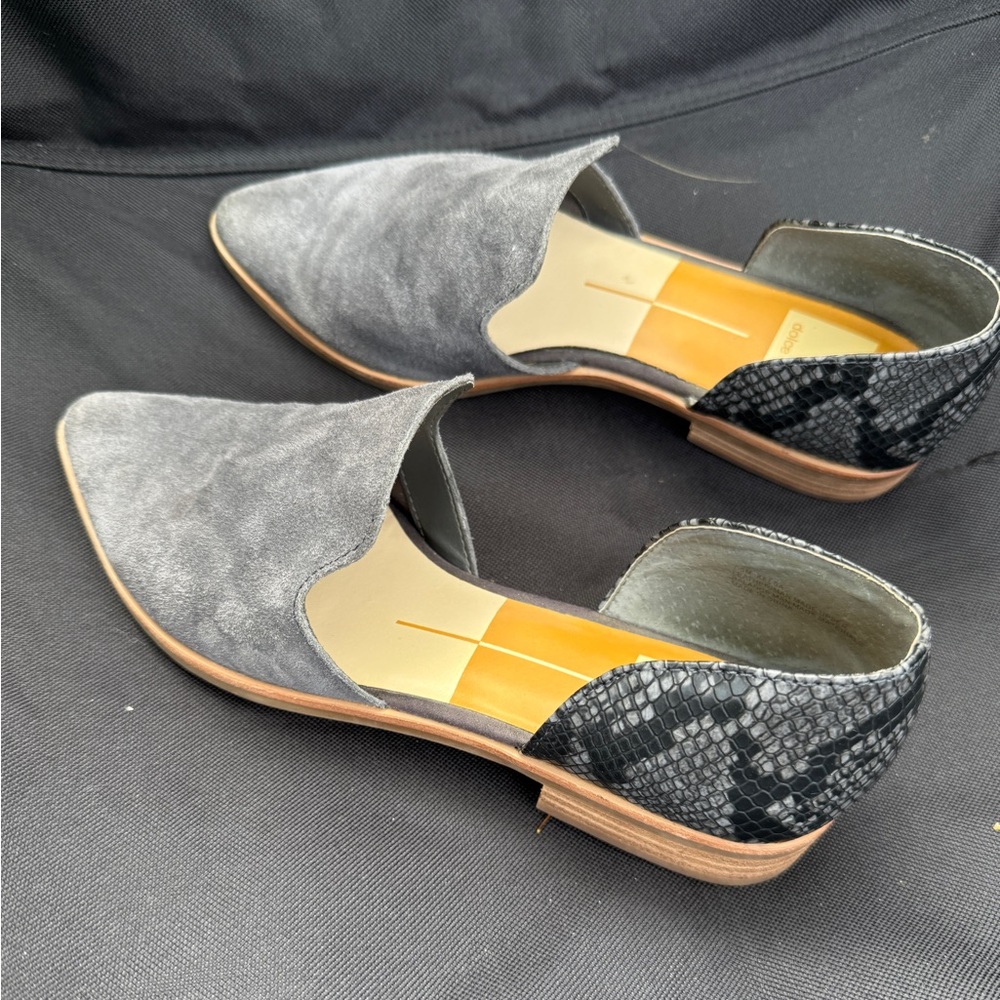 Dolce Vita Gray and Black Women's Shoes